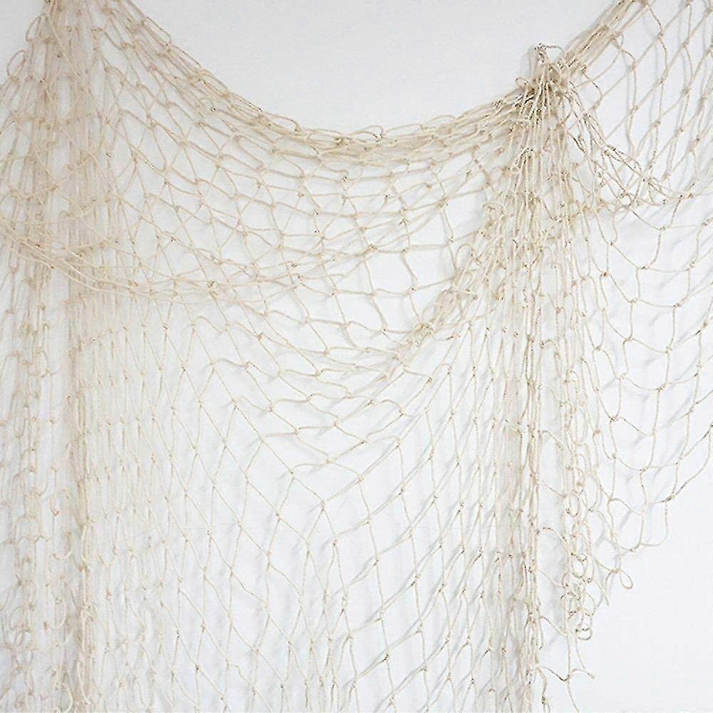 Children's Anti-fall Net Hemp Rope Net Children's Climbing Net Retro Wall Decoration 100*200cm