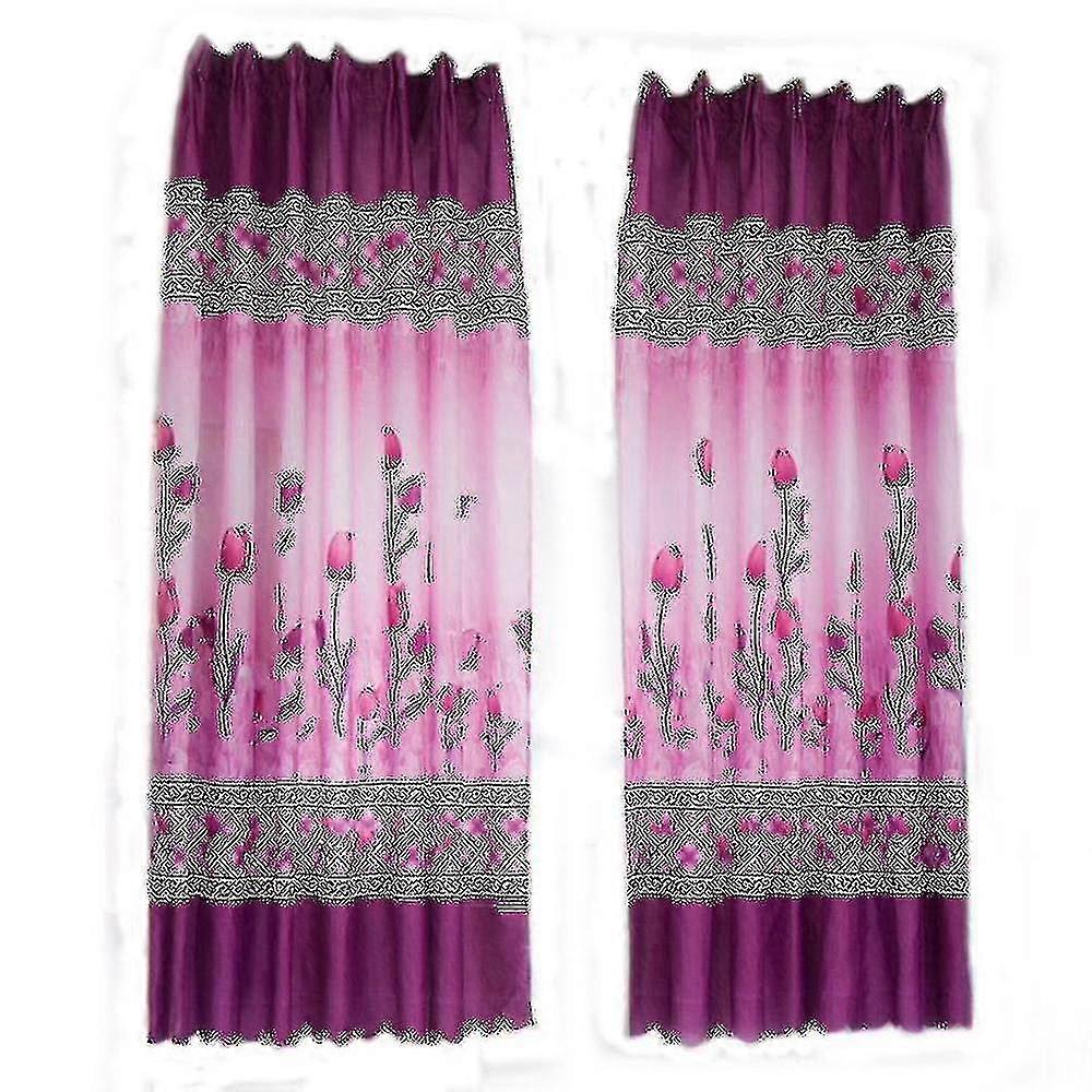 1 Pc Tulle Door Window Curtain Drape Panel Sheer Scarf Valances
