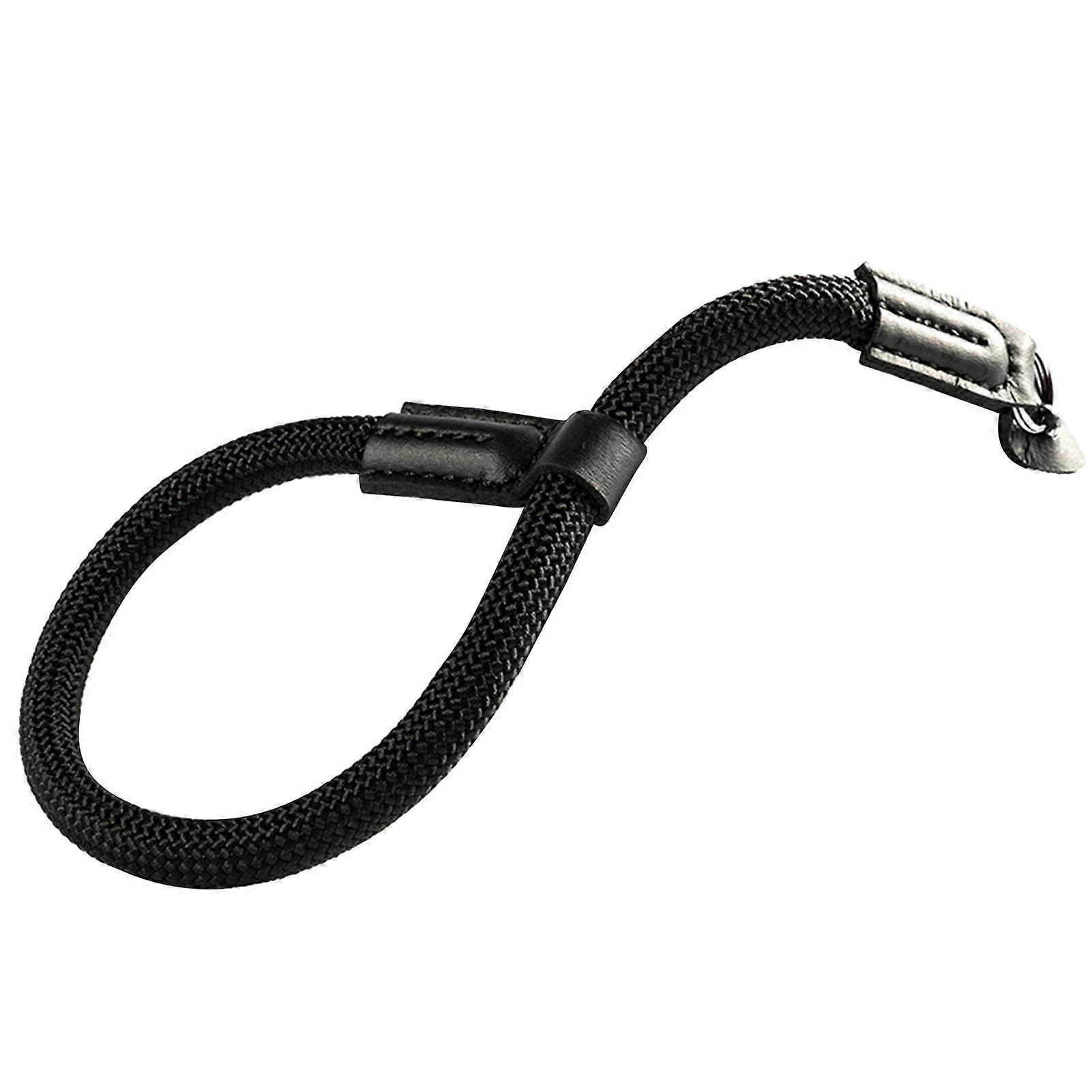 Camera Wrist Strap Round Rope Camera Rope Single Wrist Strap DSLR Camera Strap Camera Strap Camera Hand Rope Black