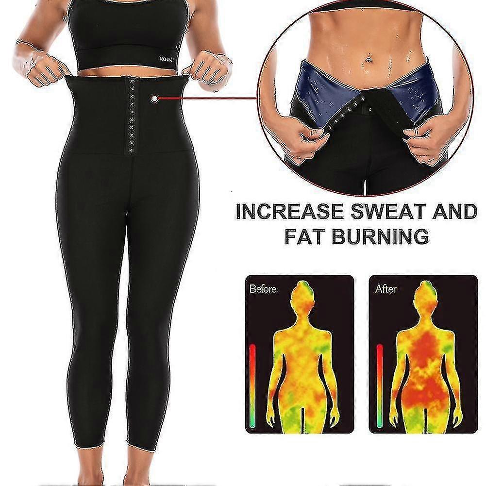 Sweat Sauna Pants Shapewear Slimming Pants Waist Training Shapewear Abdominal Hot Sweat