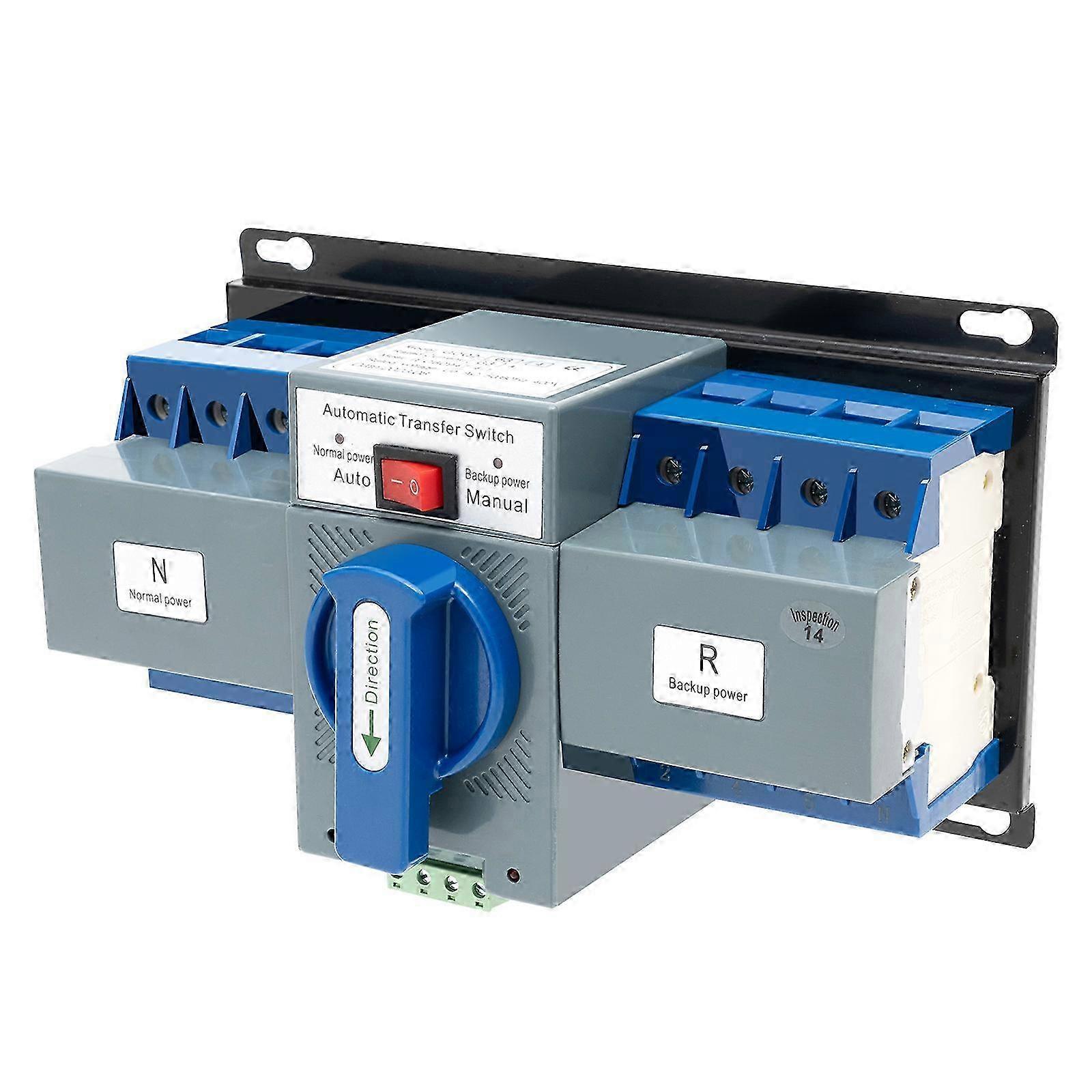4P 63A Automatic Dual Power Supply Transfer Switch