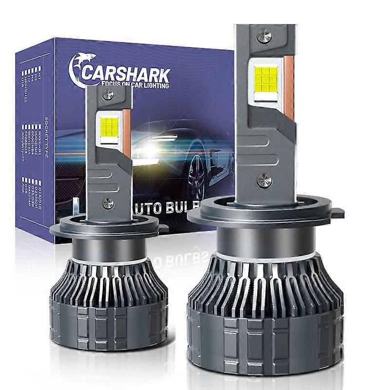 shark K9C 9005 billygte HB3 LED-hovedpærer Canbus 120000Lm 200W Super Bright H4 H7 H8 H9 H11 9006 HB4 9012 Hir2 Auto tågelygter