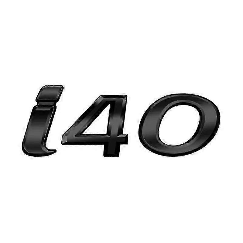 Metal 3D Car Rear Trunk Badge Decals Emblem sticker for Hyundai I10 I20 I30 I40 accent Solaris Touri