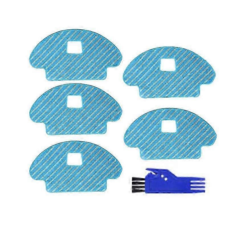 5 Pcs Sweeping Robot Replacement Mop,Microfiber Mop Wet Wipe,Compatible for Ozmo 930 Vacuum Cleaner