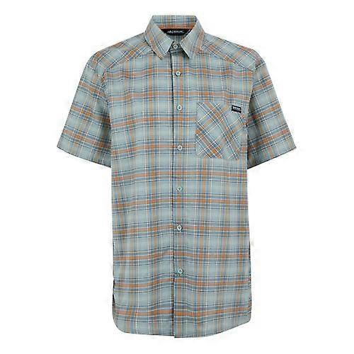Regatta Mens Begarno Checked Short-Sleeved Shirt