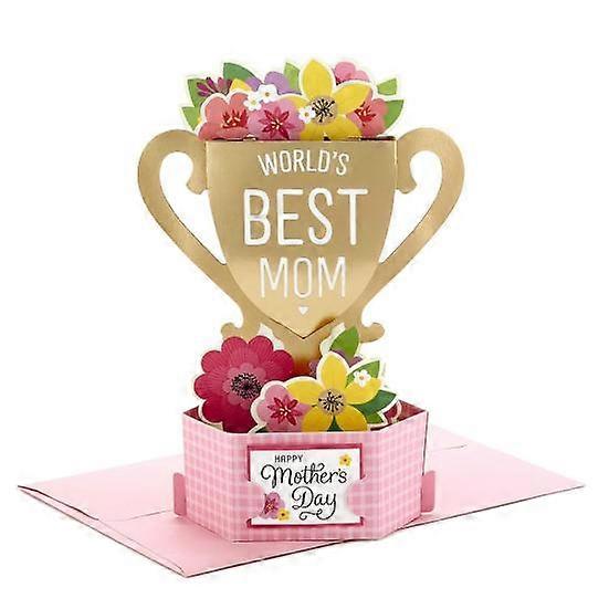 3D Mother Day Card Fly-Out Best Card Mom 3D Greeting Design DIY Handcrafted Prize