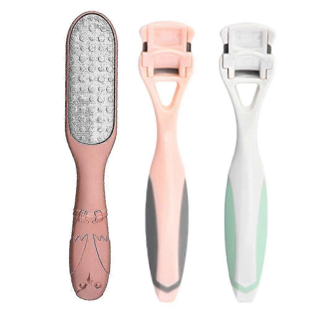 Foot Files,skin Heel Scrub Shaver And Rough Patch Eliminator Remover For Dry And Wet Toe And Feet Peel