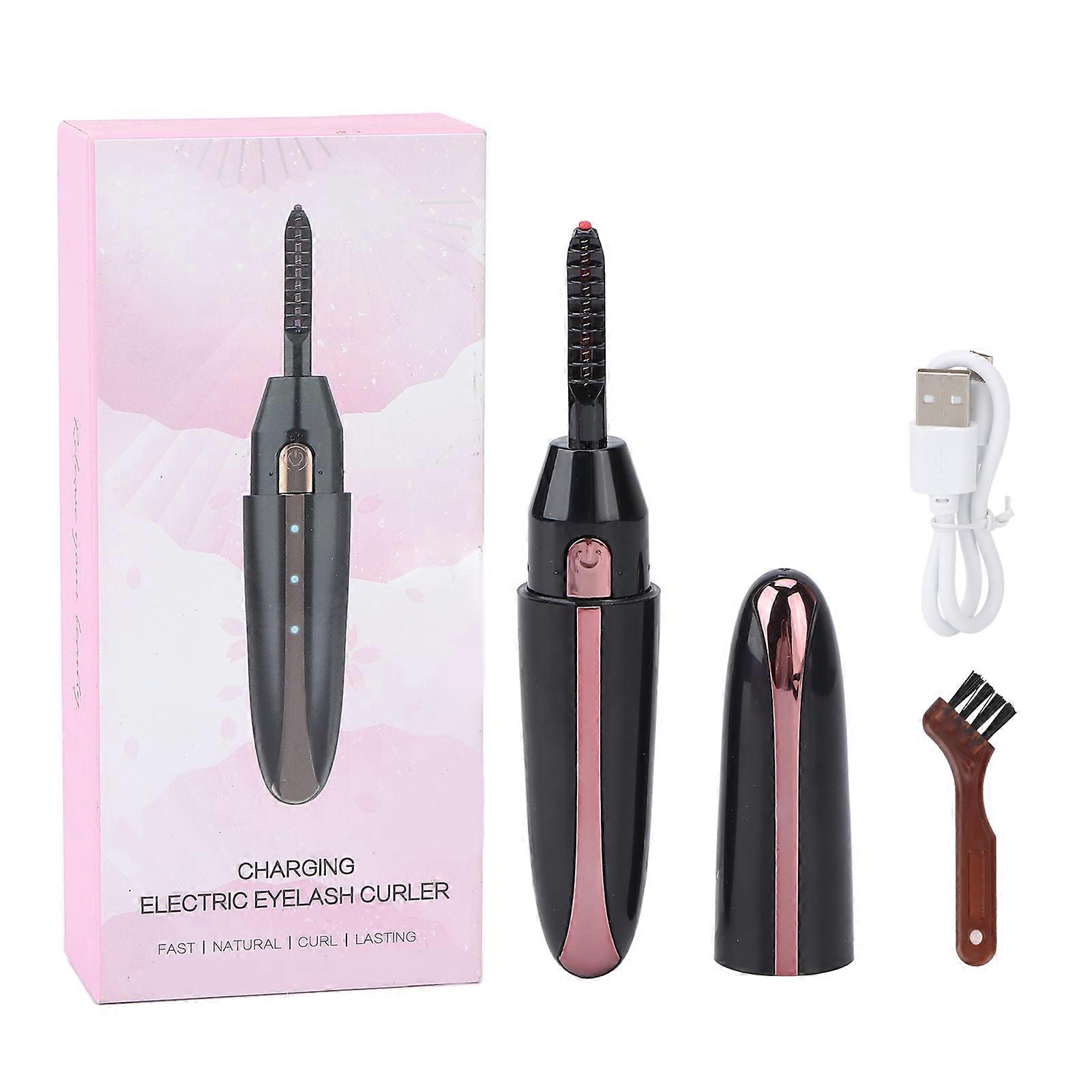 Heated Eyelash Curler, Temperature Control, Electric