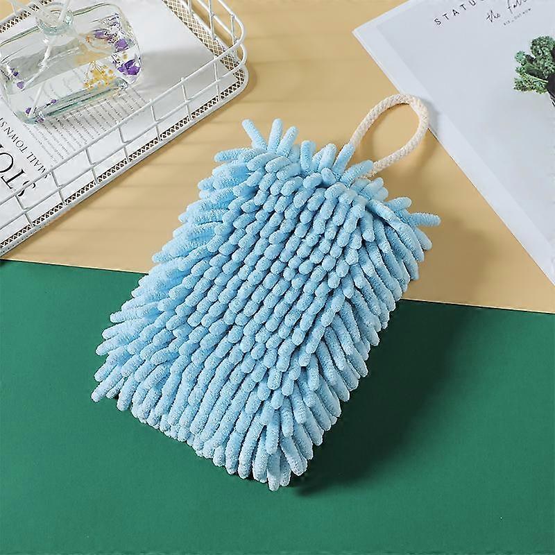 Quick DryHand Towels Kitchen Bathroom Hand Towel Ball with Hanging Loop Microfiber Towel Cleaning Cloth Kitchen Towel