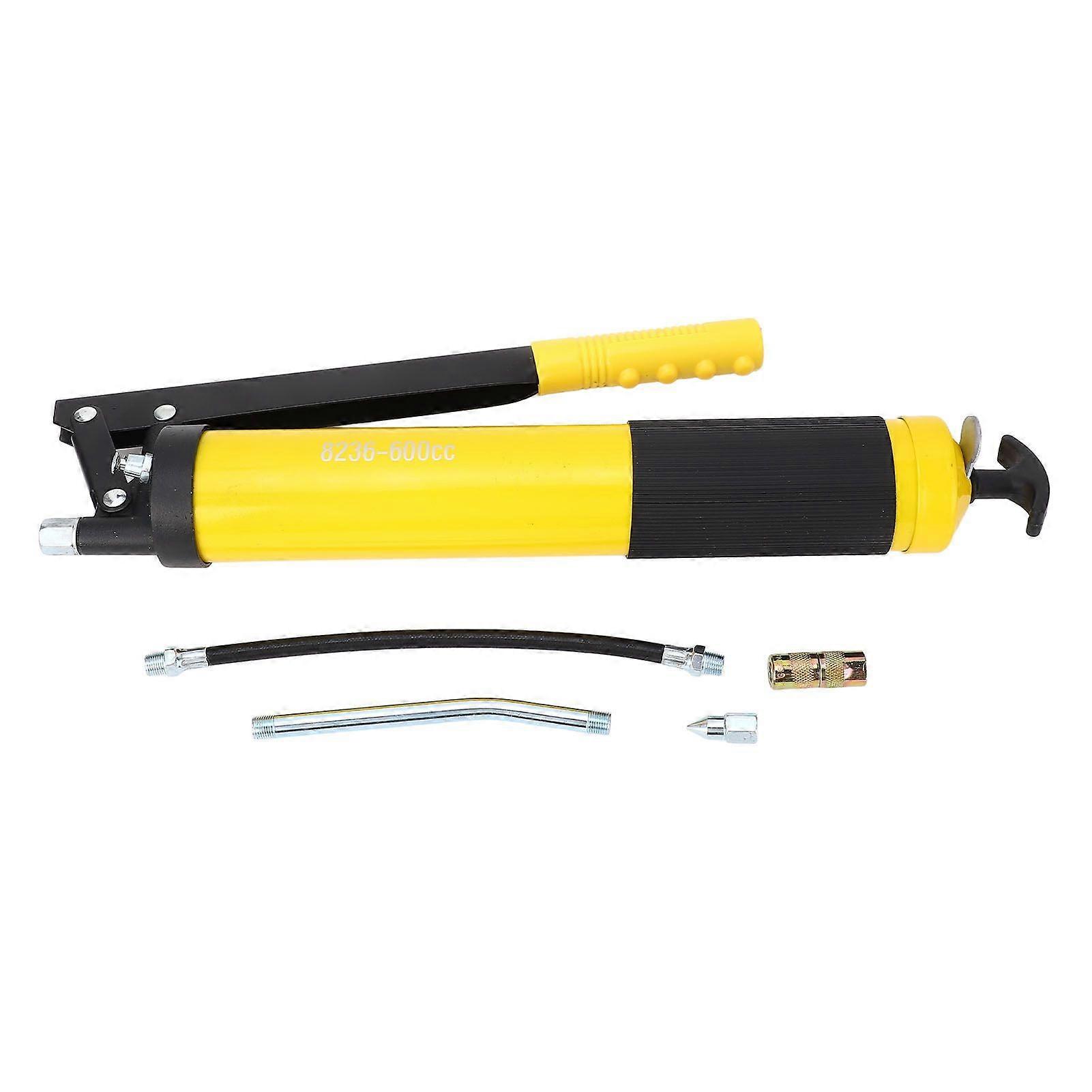 600CC Heavy Duty Lever Action Manual Grease Tool Stable Performance for Automotive Trailers Agriculture Industrial Marine Single Lever MK4738