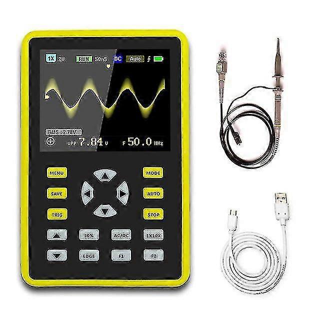 5012h 2.4quot; Lcd Display Screen Handheld Portable Digital Mini Oscilloscope With 100mhz Bandwidth And 500ms/s Sampling Rate