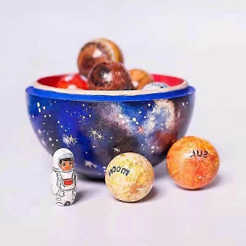 Solar System Cosmos Learning Game Toy With 8 Planets Sun And Moon Astronaut And
