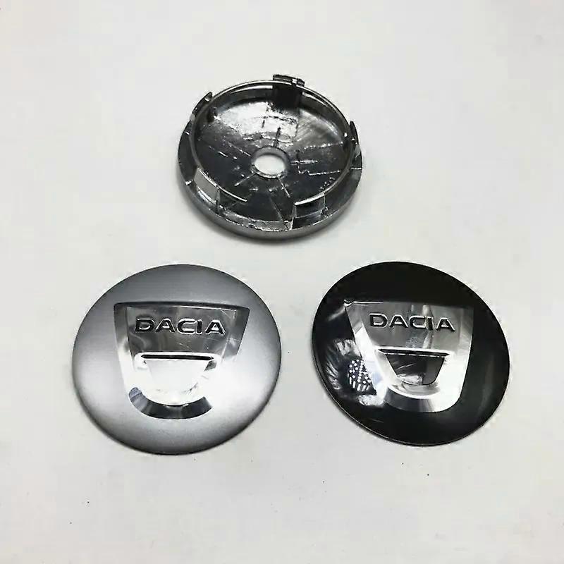 Car styling 4pcs 56mm for Dacia Emblem badge Wheel Center Hub Cap Cover Sticker for Dacia Duster Logan Sandero Lodgy Accessories MAXP