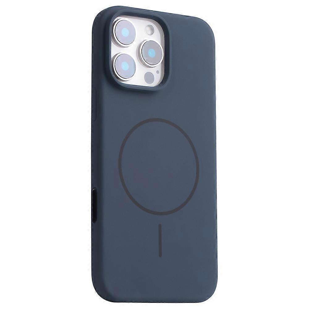 For iPhone 16 Pro Max Case Compatible with MagSafe Liquid Phone Back Cover with Camera Button