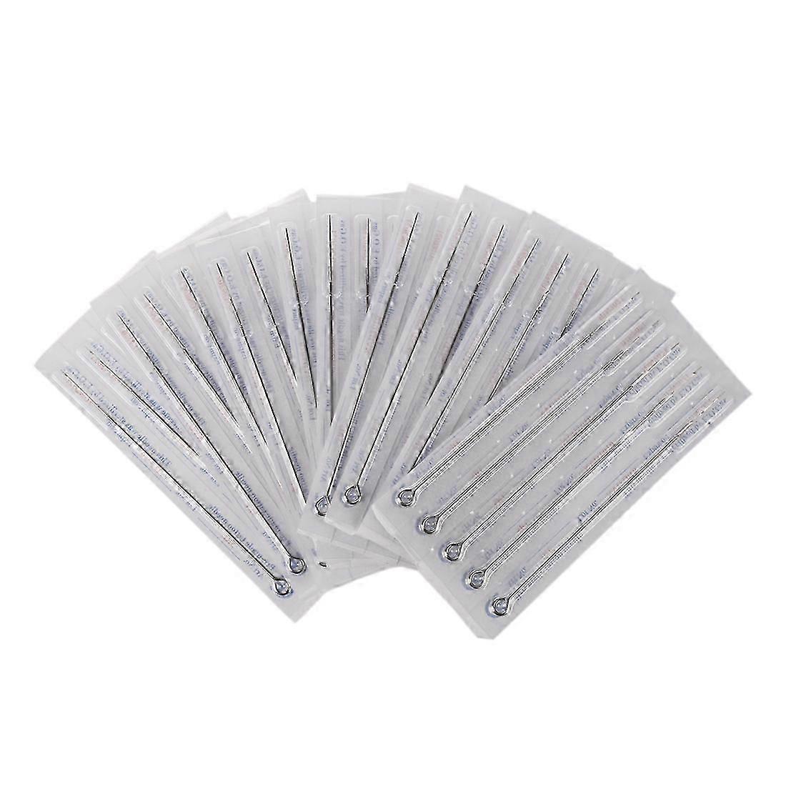 Professional 50 Pcs Disposable Tattoo Needles Size 5rl Makeup