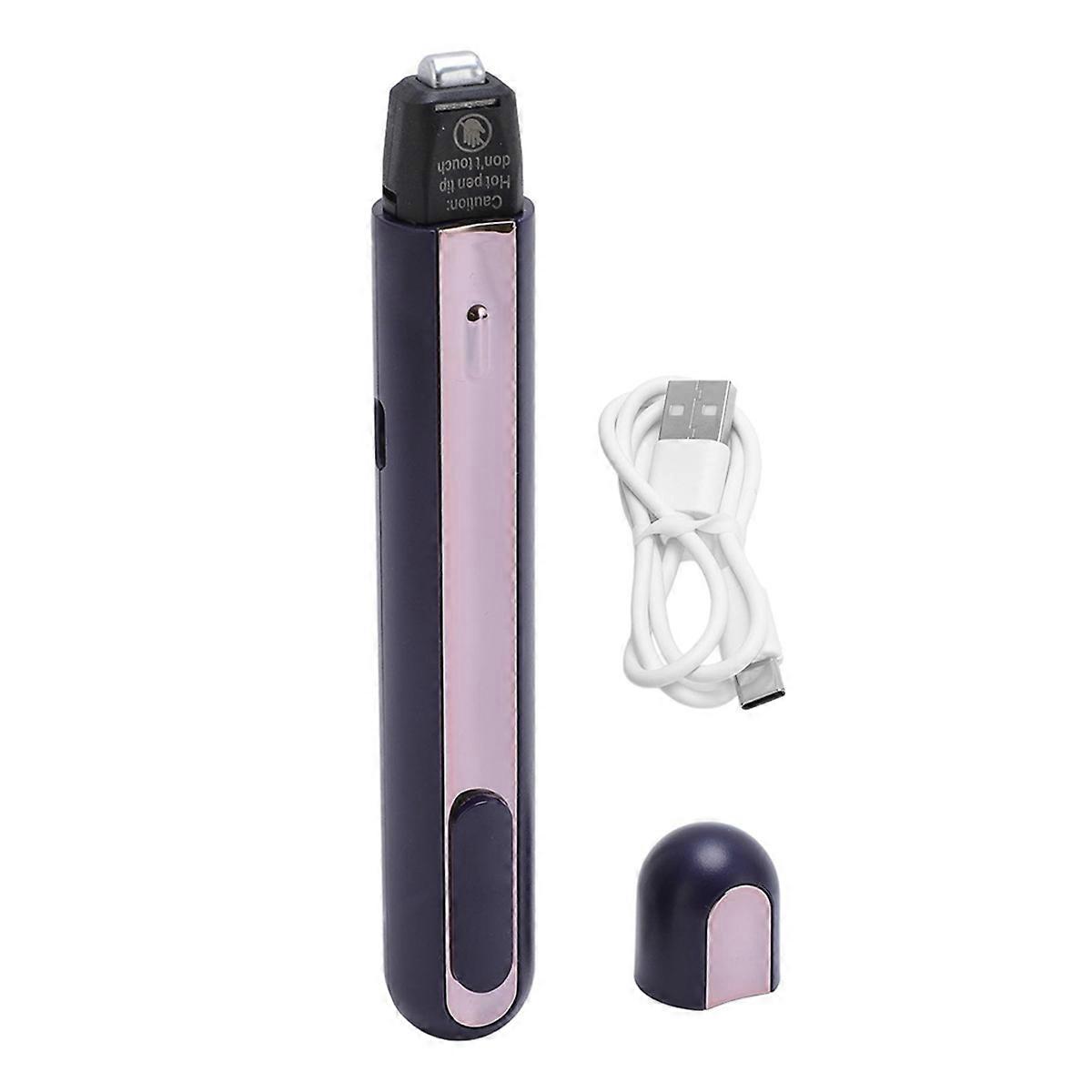 Mini Heat- Pen Achieve 3 Sec Optimal Heat for DIY Compact Design,Seal Snack Bags Create Personalized Cards