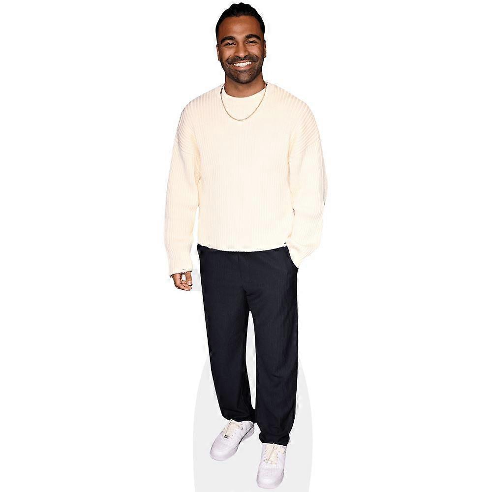 Nas Majeed (Casual) Cardboard Cutout (lifesize OR mini size). Standee. Stand Up.