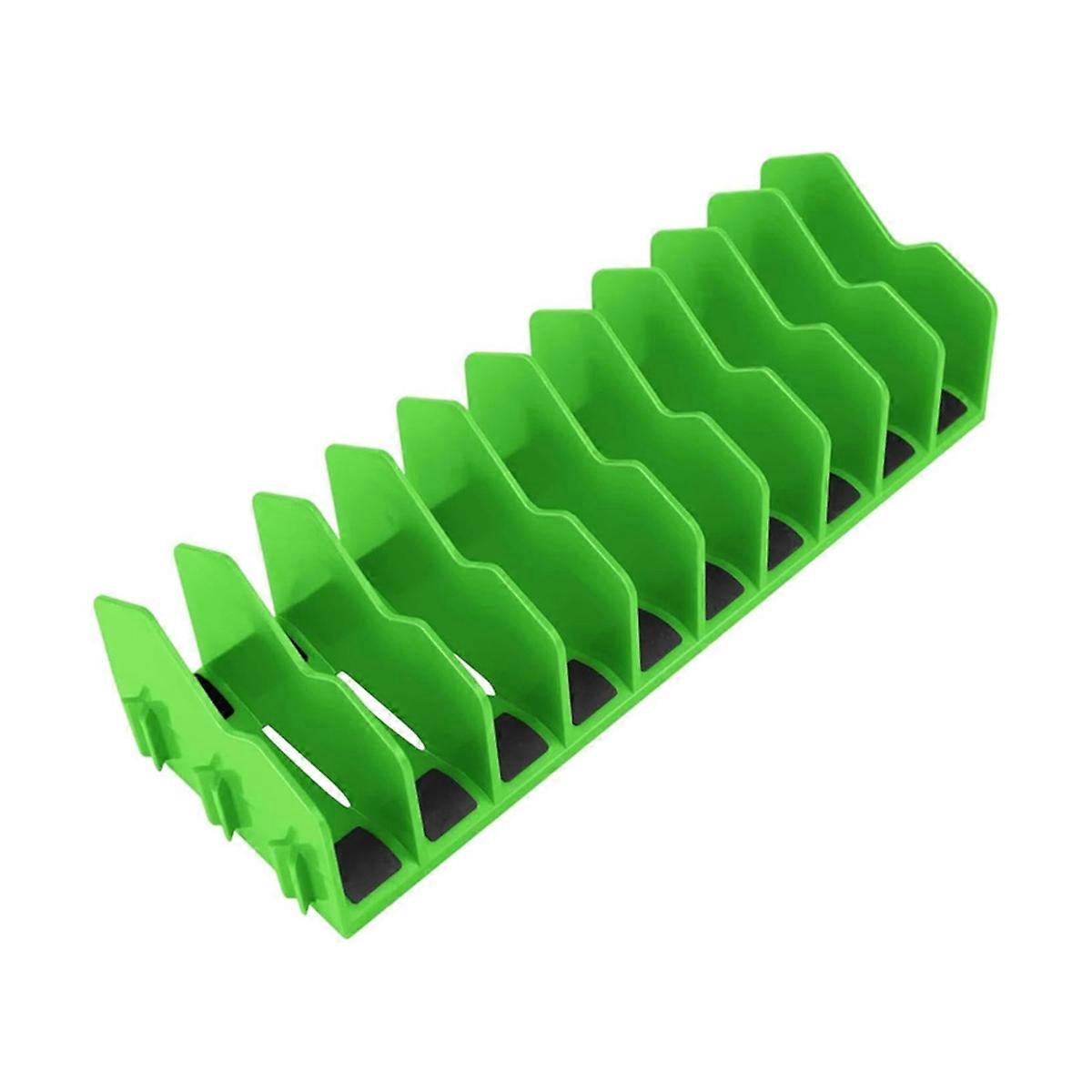 Pliers Organizer Hand Tool Organizers,Storage Rack Tool Drawer Organizer Pliers Cutter Organizer Green