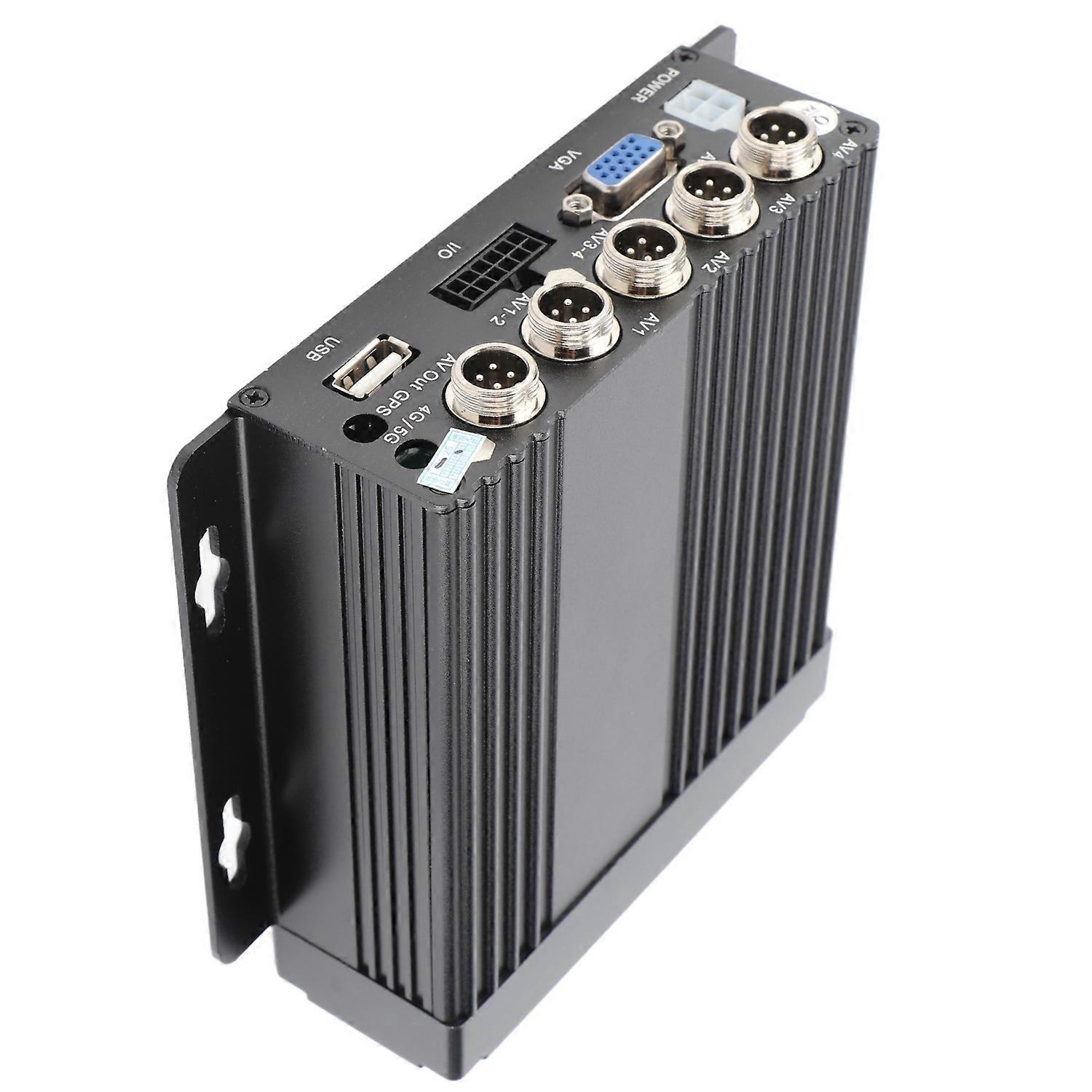 Mini Realtime Car Mobile DVR 4CH Video/Audio Recorder Input with Remote Controller