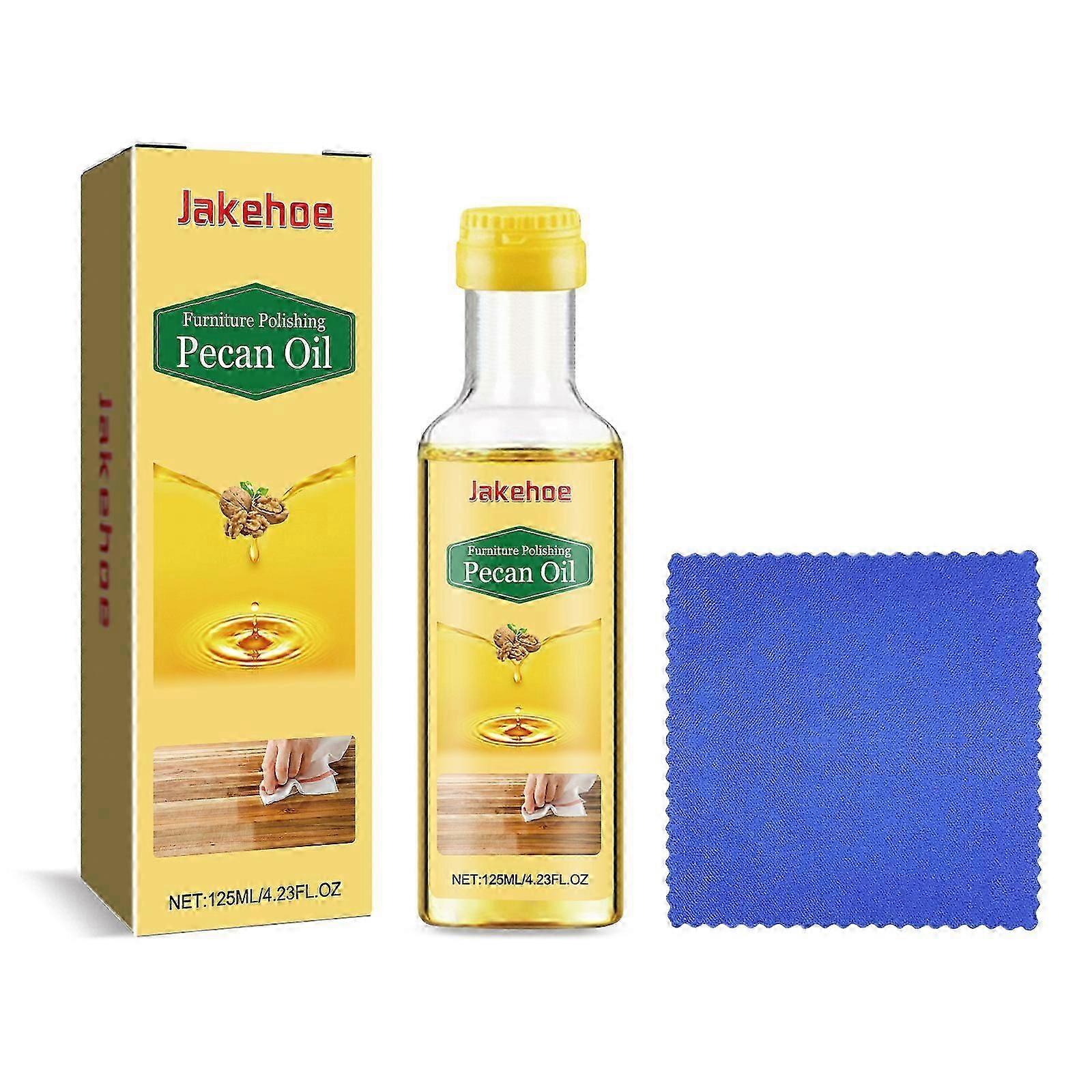 Wood Polish and Conditioner Oil, Wood Preserver and Conditioner, Protective Natural Plant-Based Furniture Wood Polish & Conditioner