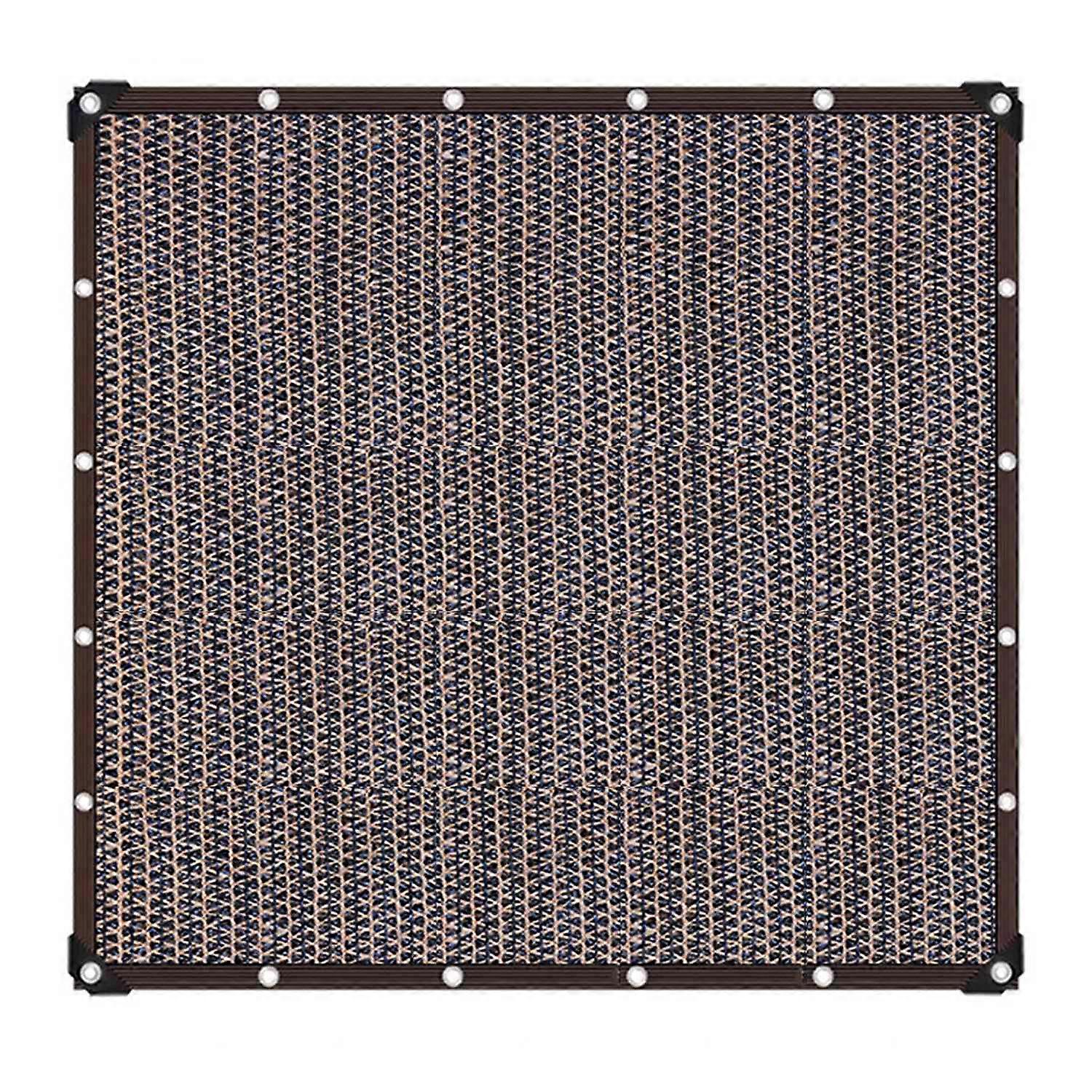 Filet de pare-soleil Filet d’ombrage réutilisable Toile d’ombrage Bâche Filet de pare-soleil résistant à la déchirure avec œillets renforcés