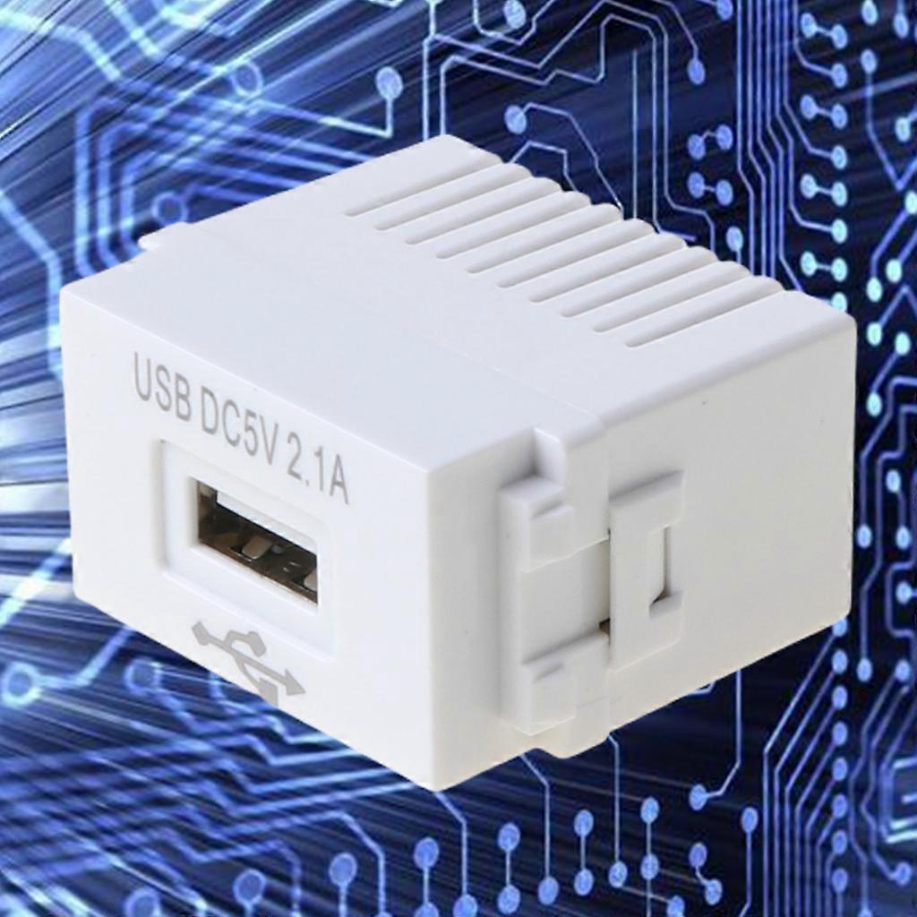 USB Power Switching Module Wall Outlet Charging Panel Socket Power Converter