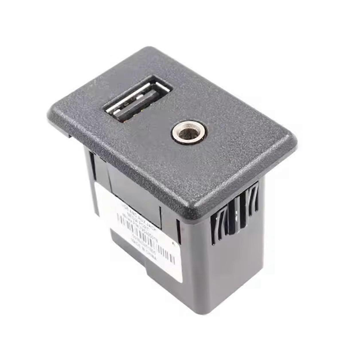 Car USB AUX Port Adapter Audio Player And USB Socket For