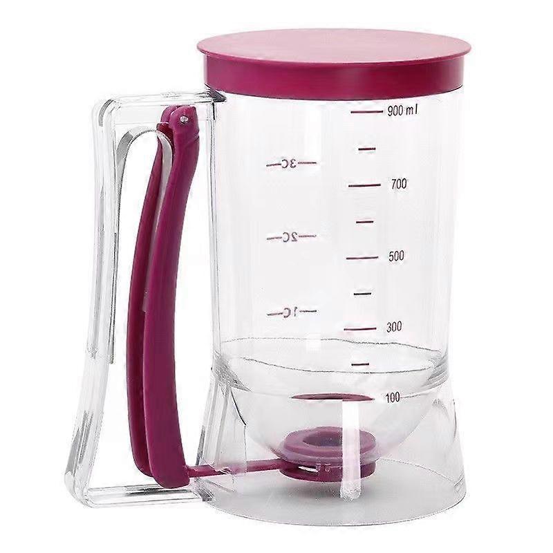 Pancake Batter Dispenser for Easy Pouring - Essential Kitchen Tool for Griddle Cooking, BPA-Free Plastic, 16 Oz Capacity