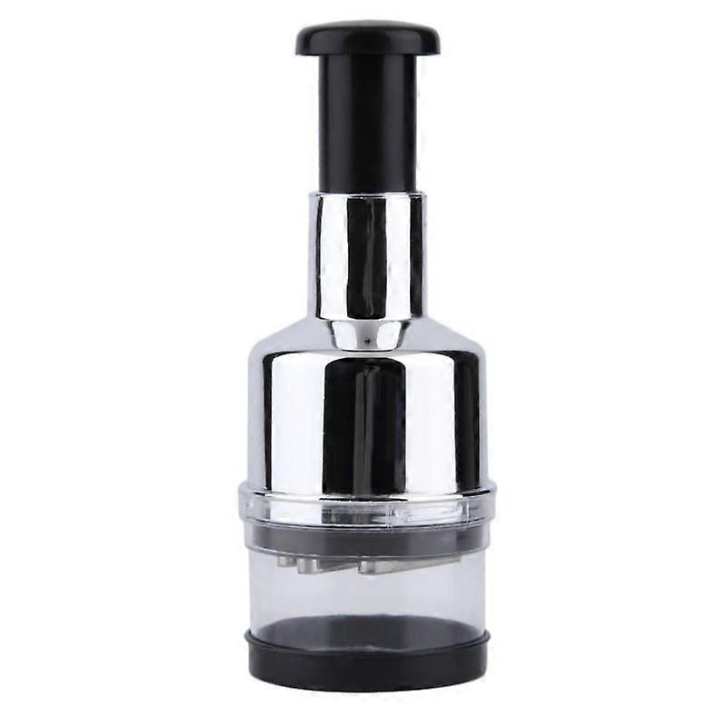 Food Chopper, Easy to Clean Manual Hand Vegetable Chopper Dicer, Dishwasher Safe Slap Onion Chopper for Veggies Onions Garlic Nuts Salads