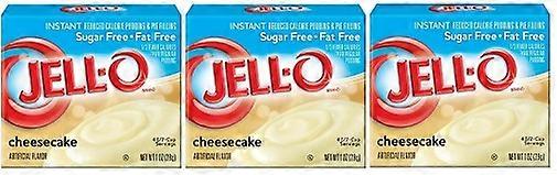 Jello Cheesecake Χωρίς Ζάχαρη Στιγμιαία Πουτίγκα &; Γέμιση Πίτας Mix 3 Pack