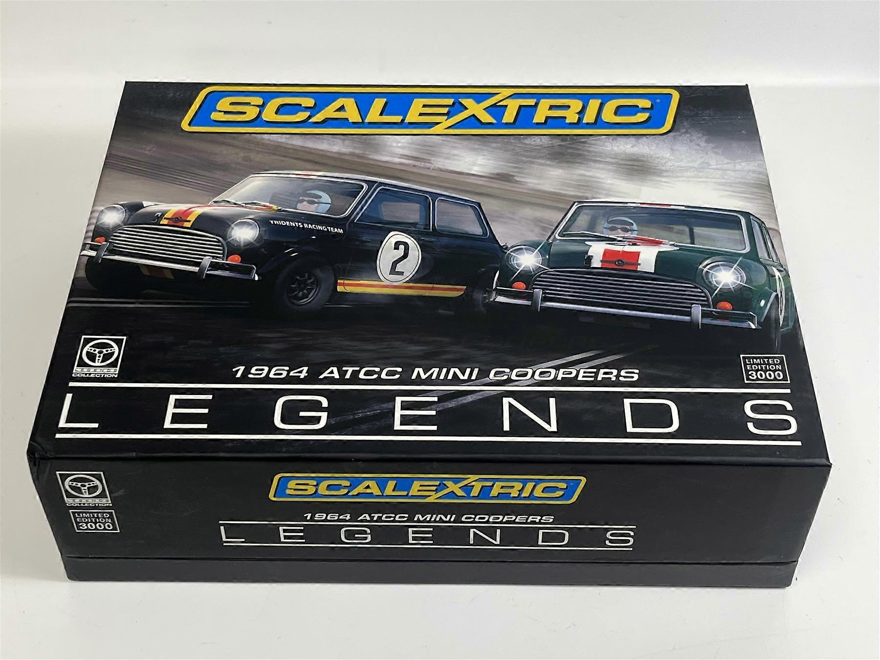 Scalextric C3586A 1964 ATCC Mini Coopers Legends Empty Box 1:32 Scale