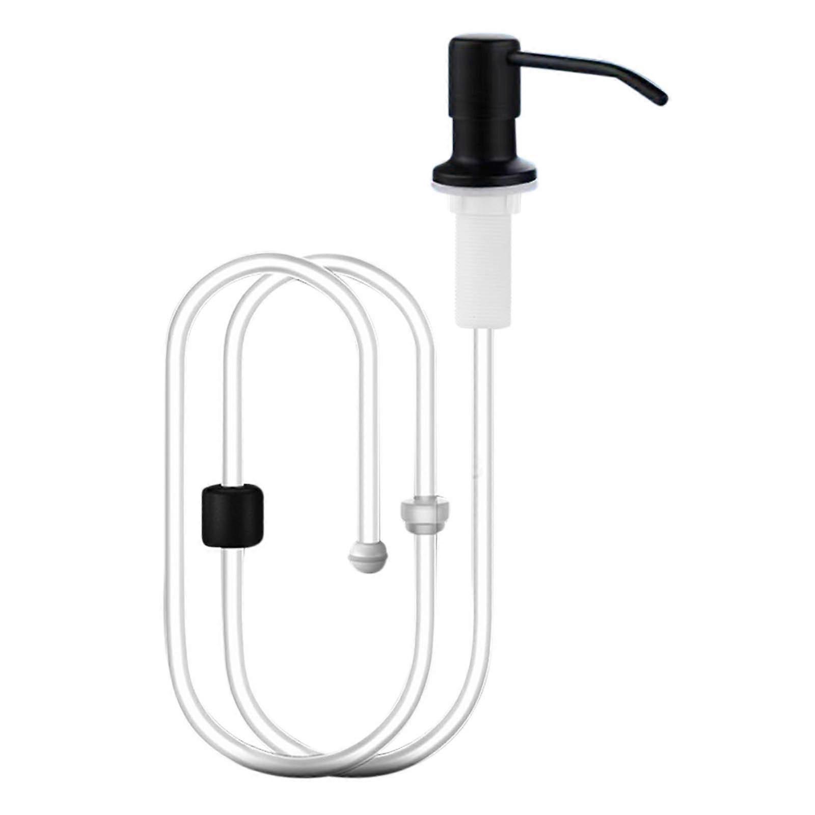 Kitchen Sink Detergent Extractor Vegetable Basin Extension Pipe Sink Detergent Press Bottle BB