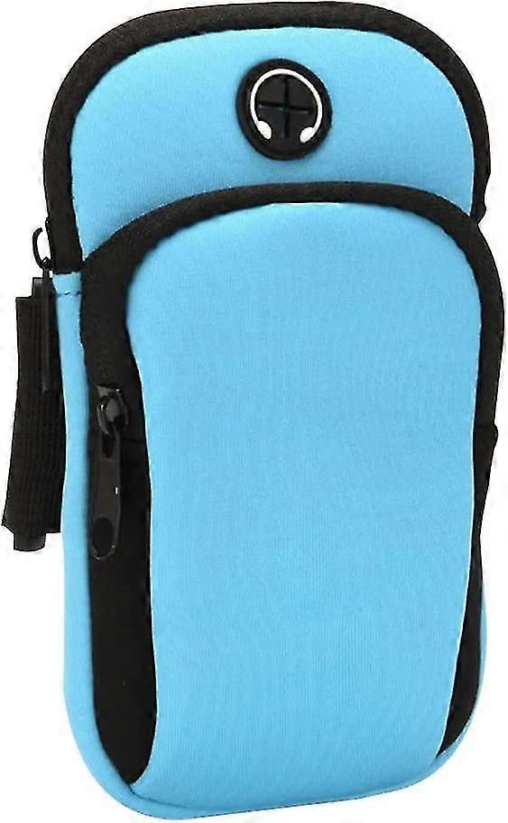 Armbands,waterproof,adjustable Sports Arm Bag(blue)