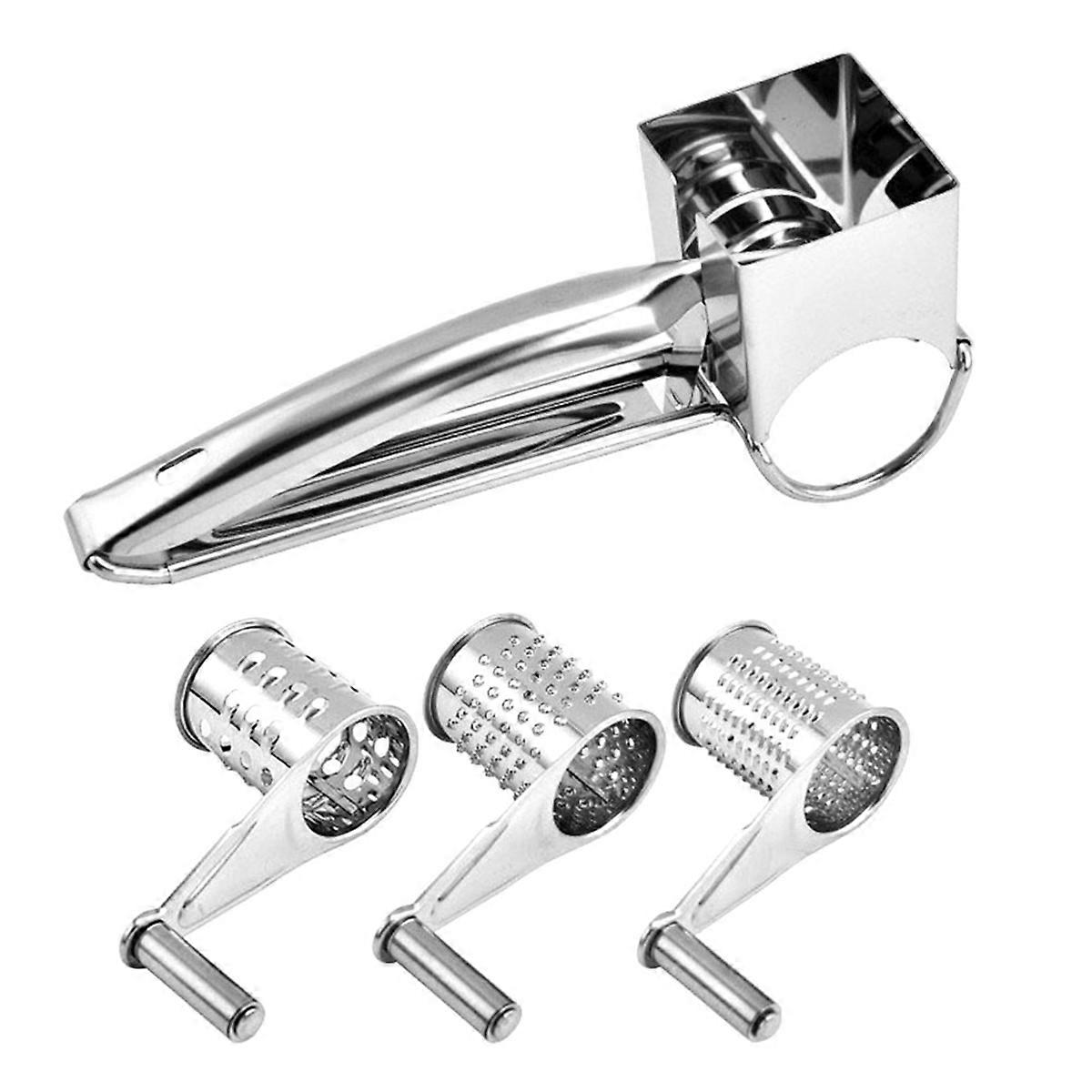 Cheese Shredder, Manual Cheese Grinder Drum Grater Cheese Drum Grater