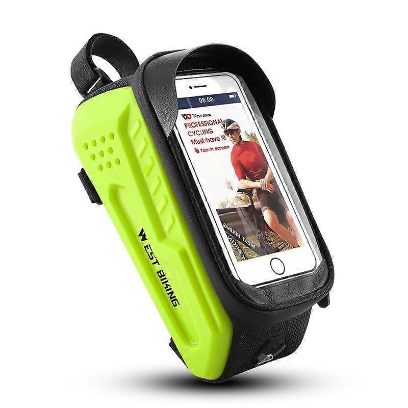 WEST BIKING Bicycle Front Bag TPU Hard Shell Riding Front Beam Bag YP0707293