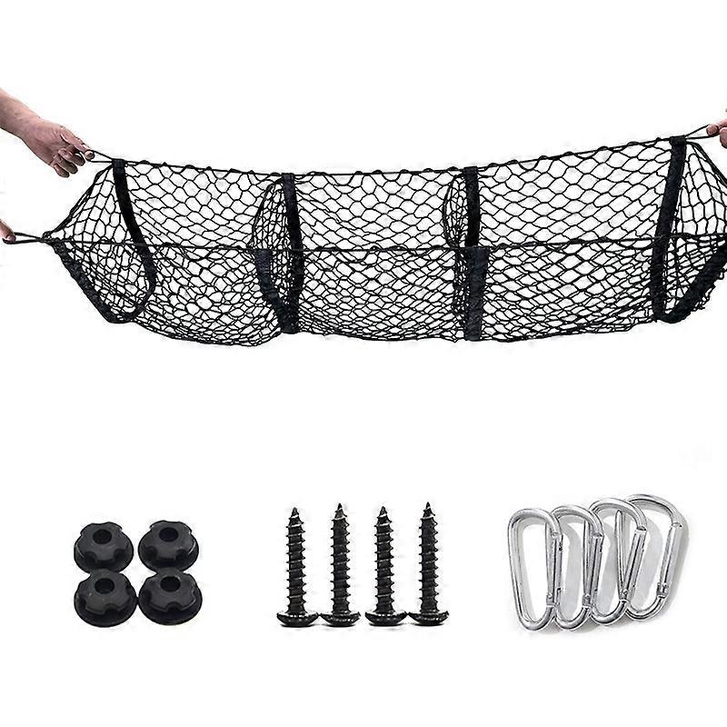 Camionnette Sac en filet tridimensionnel Sac en filet de coffre de véhicule tout-terrain