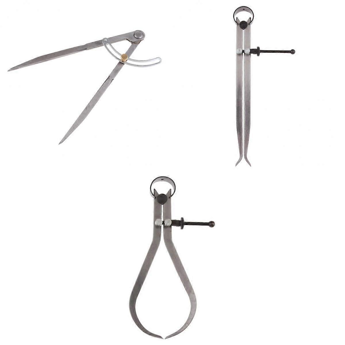 Precision Inside and Outside Caliper Divider Caliper Set 300mm/12"