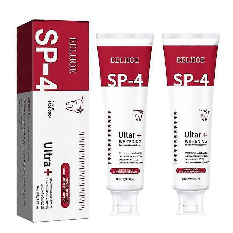 1-3PCS Sp-4 Probiotics Whitening Toothpaste Brightening & Stain Removing Toothpaste
