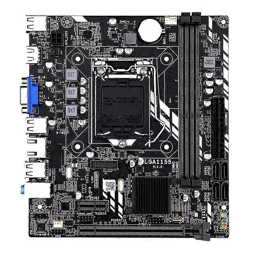 LGA 1155 Motherboard für Core i7 / i5 / i3 / Pentium / Celeron LGA1155 DDR3 M-ATX Mainboards H61
