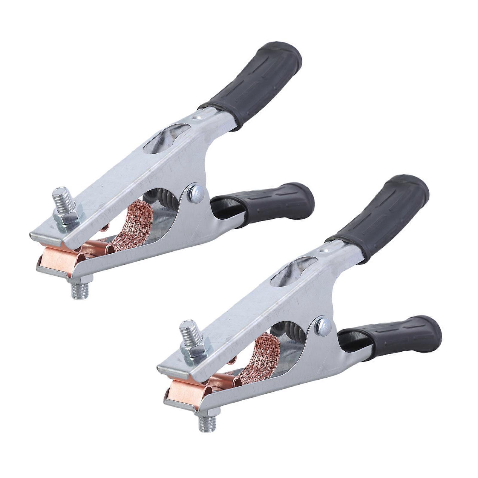 Ergonomic 500A Ground Clamp Corrosion Resistant Clamp for Efficient & Safe Welding in Automotive & Home Applications