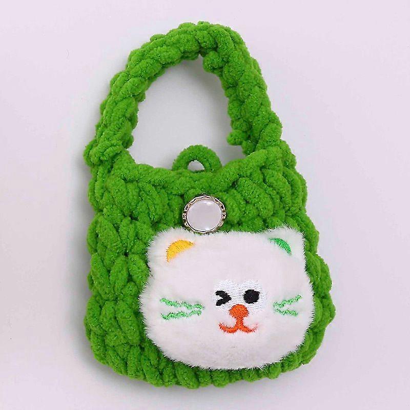Plush Coin Bag Cute Earphone Case Multi-Functional Coin Change Handbag Headphone Protection Pouch Ideal For Travel And Daily Use