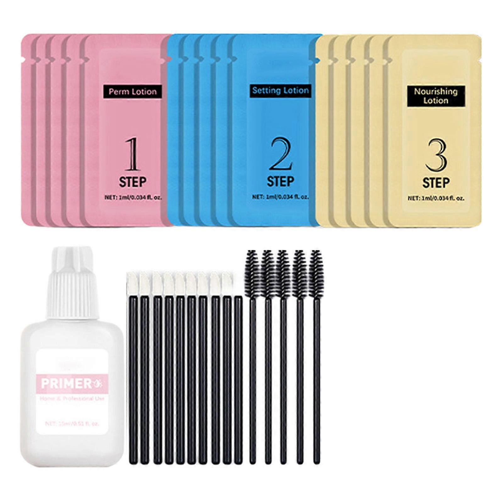 Brow Lamination Kits Easy to Use Eye Brow Perm Kits Eyebrow Lamination Lift Kits for Fuller Thicker Brows