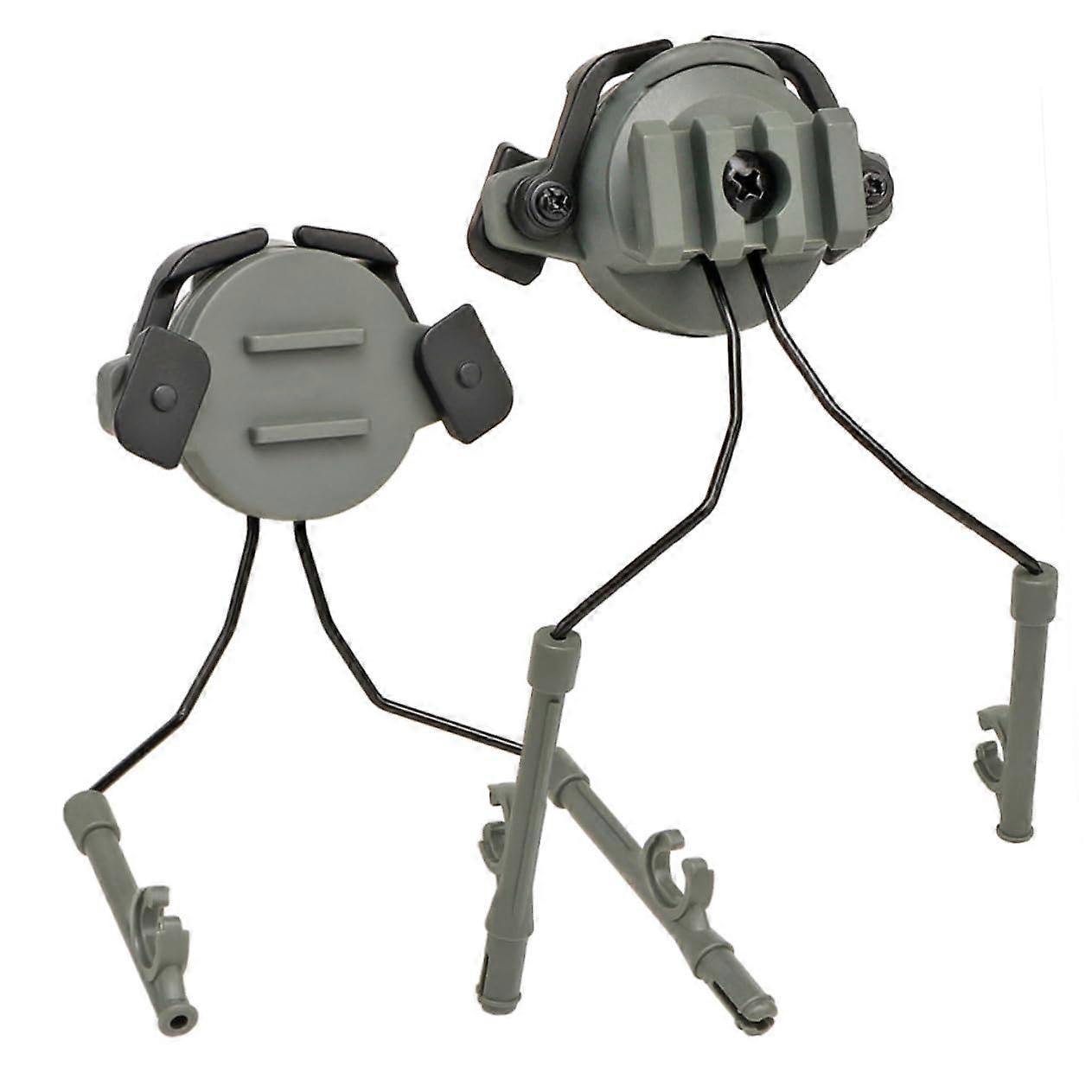 Headphone Accessories Set of 3 for Easy Installation, Pure Black, Guide Rail Bow Adapter, Helmet Holder 15x9x4.5CM