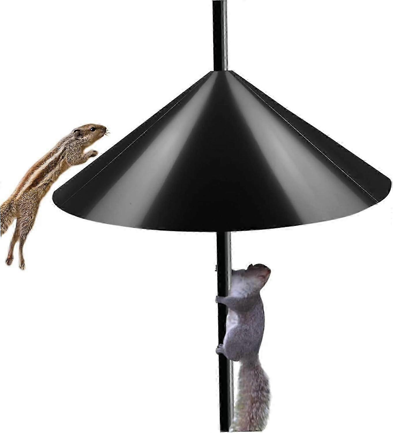 19inch Squirrel Baffle for Bird Feeder Pole Outdoor Bird Feeder Pole Squirrel hwy
