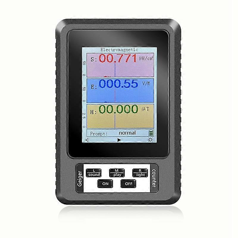 XR2 BR-9A Handheld Electromagnetic Radiation Detector Tester Black