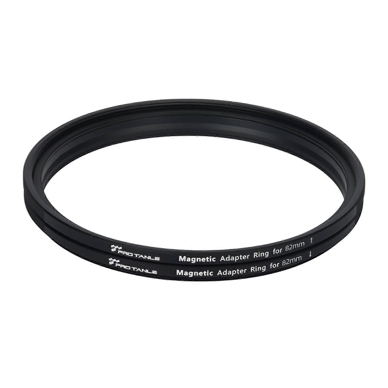 PRO TANLE Magnetic Filter Adapter Ring Kit 82mm Ring Adapter for Filter and Lens Magnetic Adapter Ring for Converting Thread Filter to Magnetic Filter