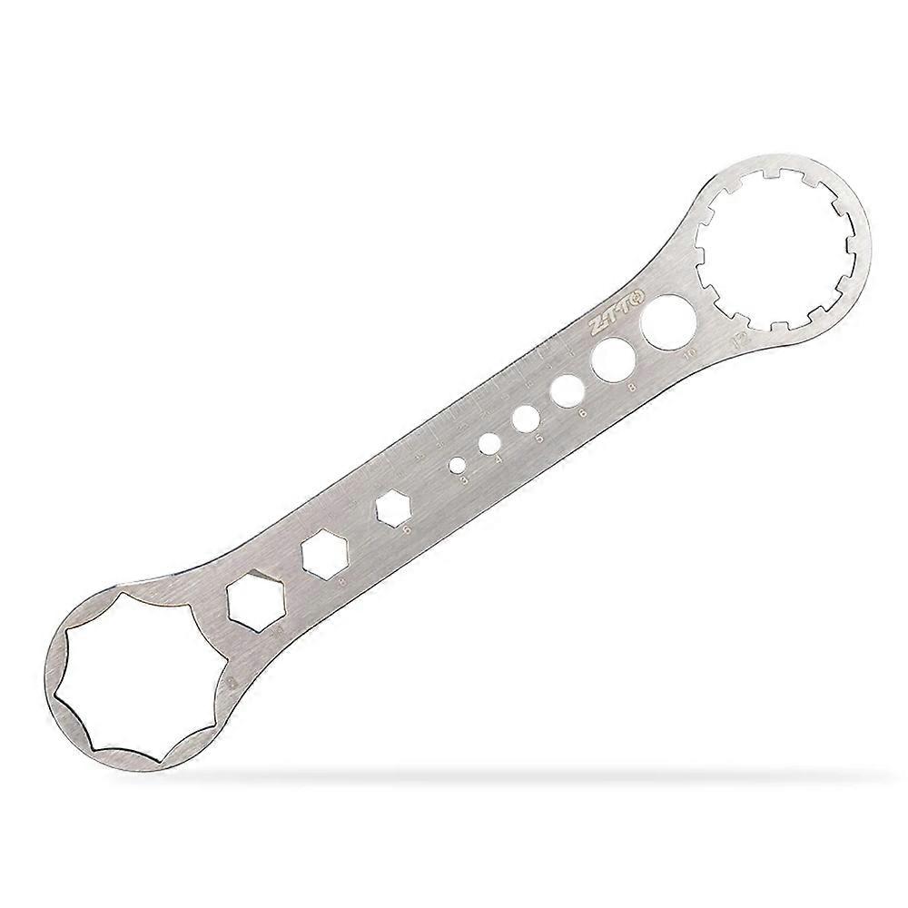 ZTTO 8T-12T Bicycle Front Fork Wrench for Suntour RST Front Forks Spanner