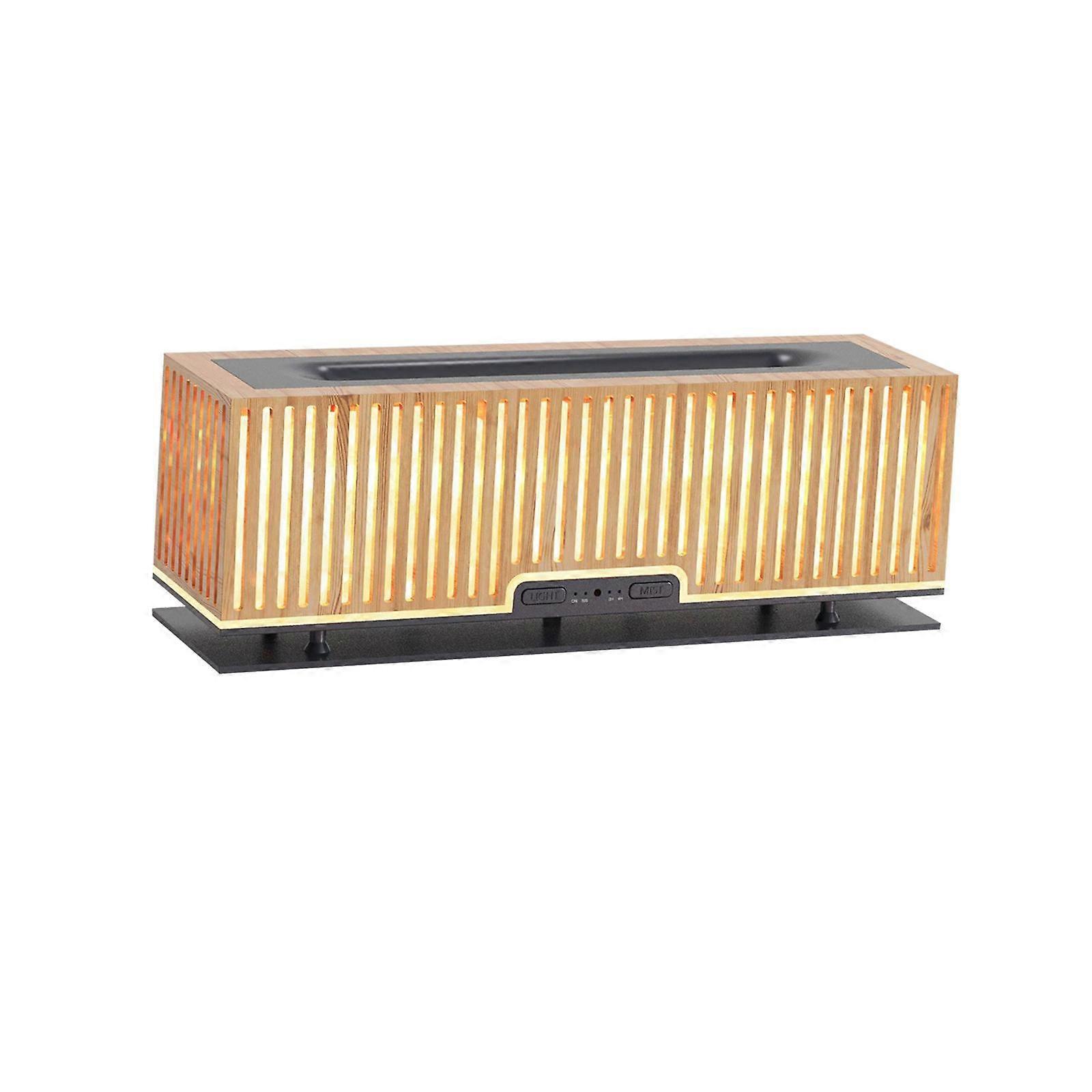 Essential Oil Diffuser Home Desktop with Flame Effect Dorm Fire Air Diffuser