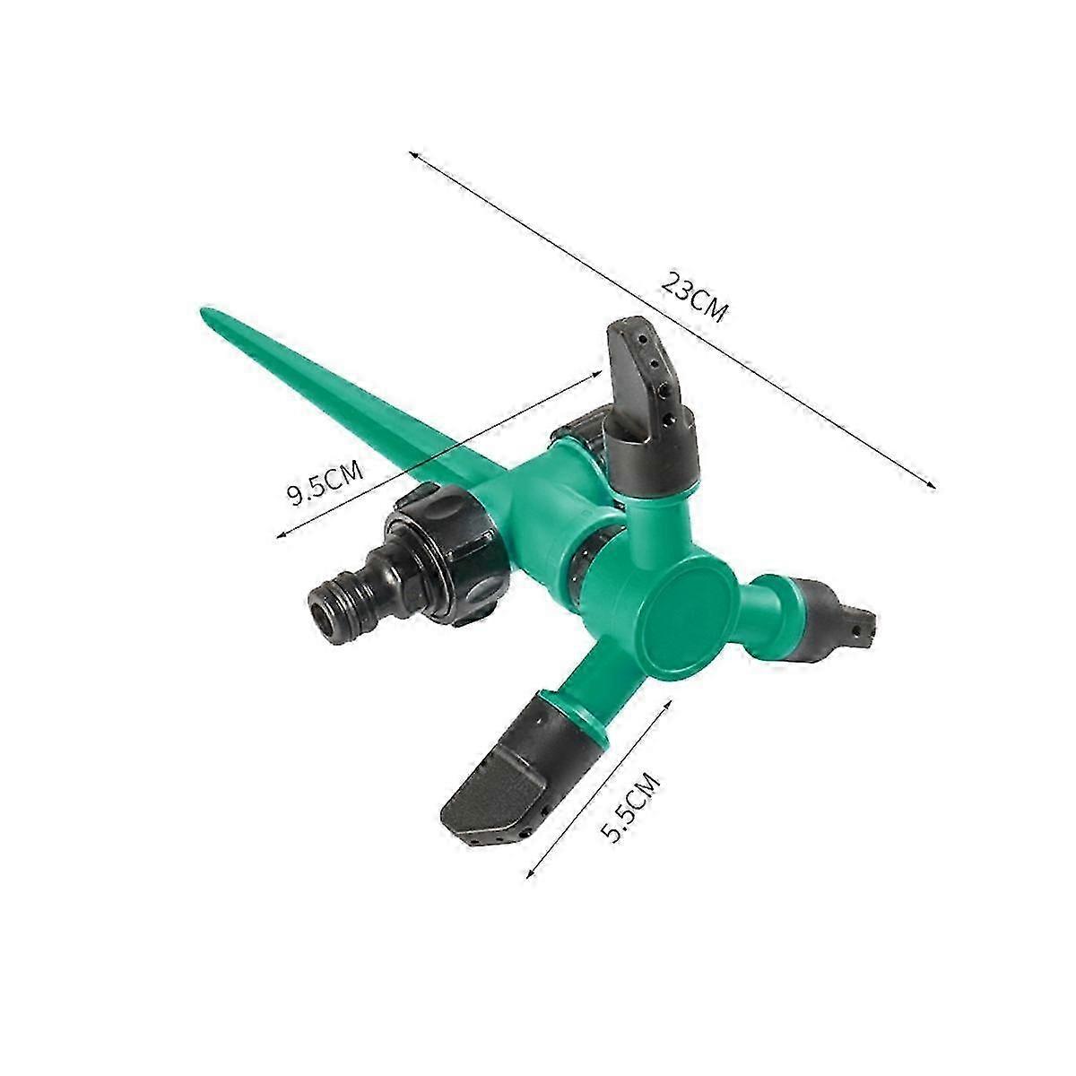 Garden Sprinkler for Yard 360Degree Rotating Lawn Sprinkler for Adjustable Automatically Irrigation