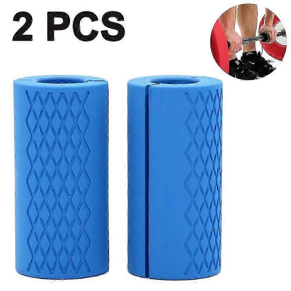 Stress Relief Grips for Barbell and Dumbbell Handles, Suitable for Various Brands, Pack of 2 Pieces